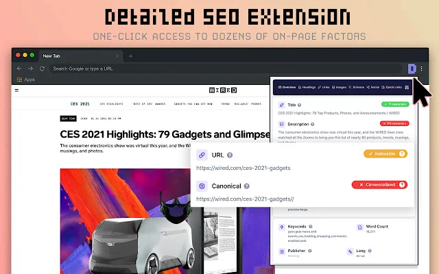 Detailed SEO