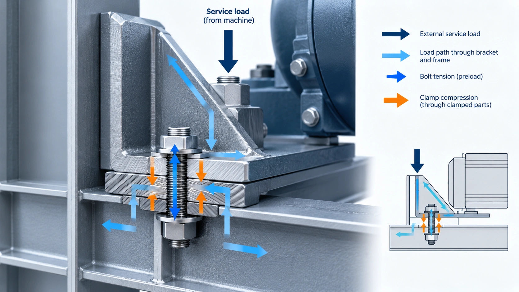 Bolt Pre-Loads FEA